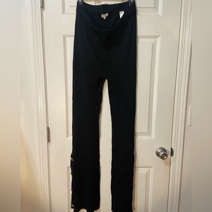 Good American Plaited Rib Flare Pants/ Brand Size 5 (XXL)